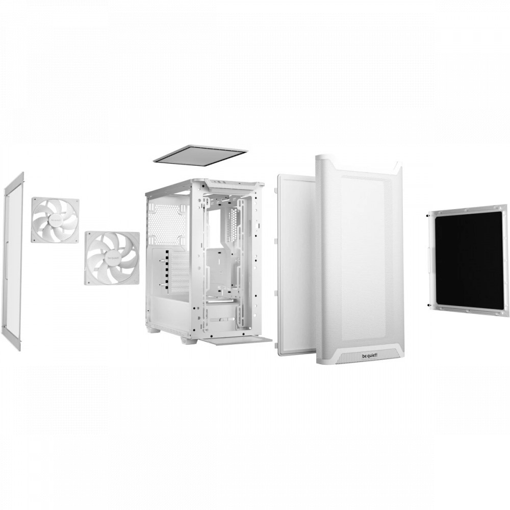 Корпус be quiet! Pure Base 501 Airflow Window White BGW75 Mid-Tower - миниатюра 3