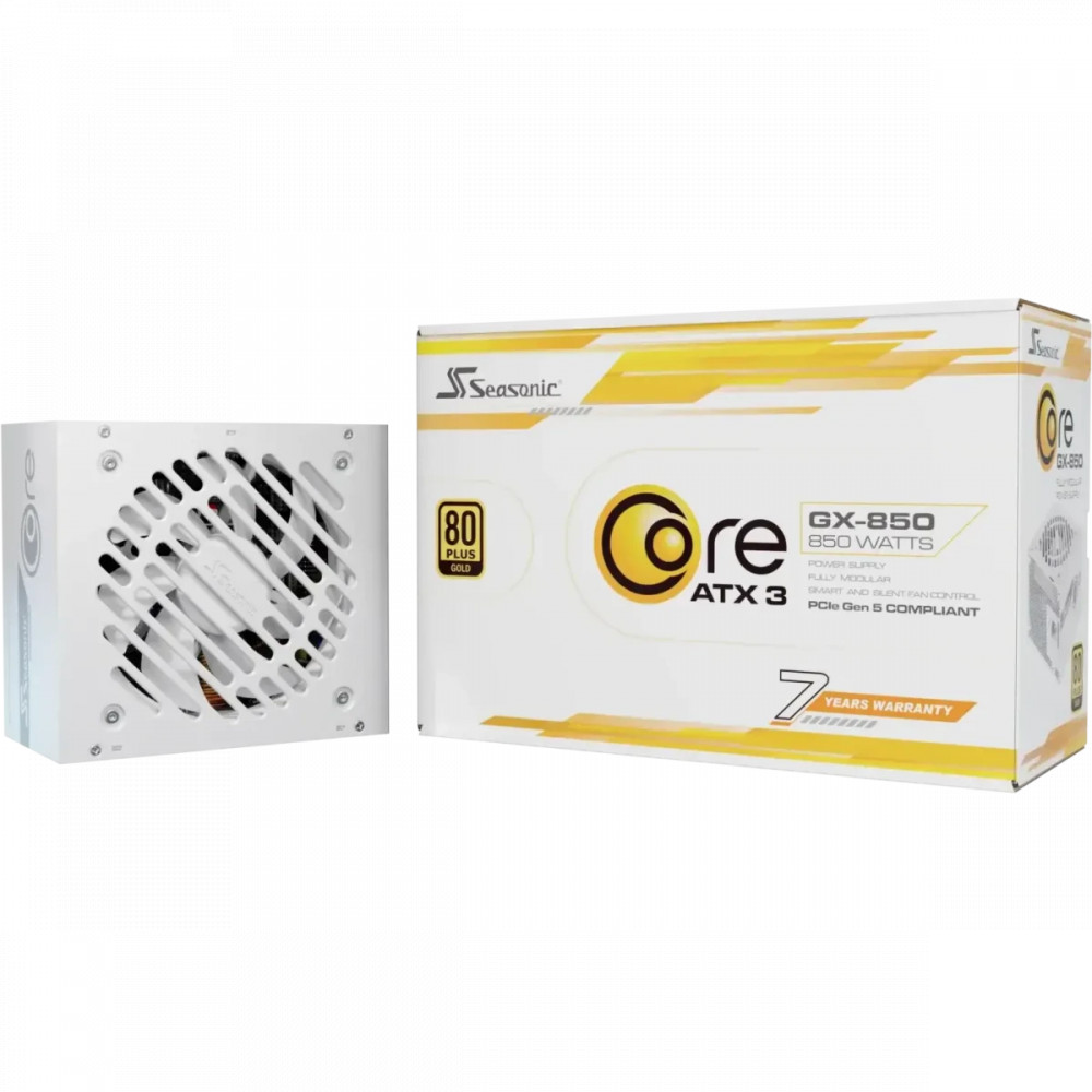 Блок питания Seasonic Core GX-850 ATX 3.1 White CORE (V3) GX-850 850 Вт - миниатюра 5