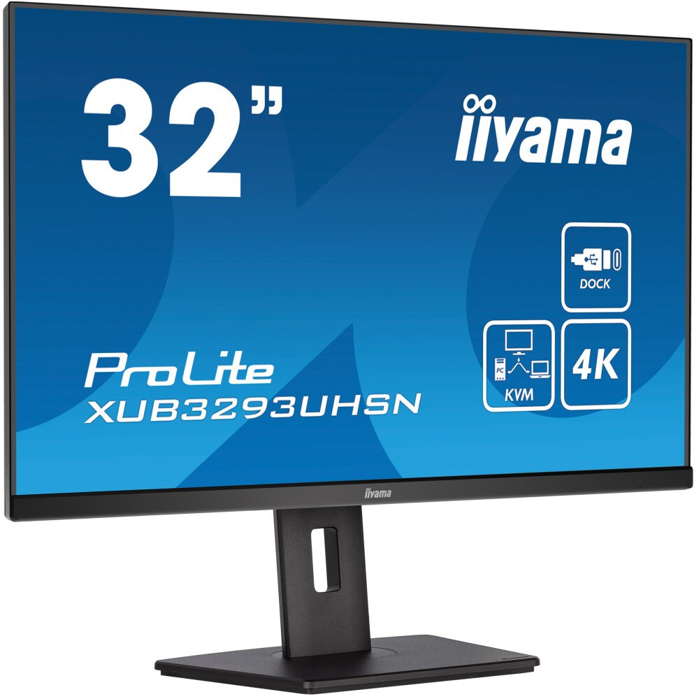 Монитор IIYAMA XUB3293UHSN-B5 31.5 ", IPS, 4K UHD 3840x2160 (16:9), 60 Гц - миниатюра 2