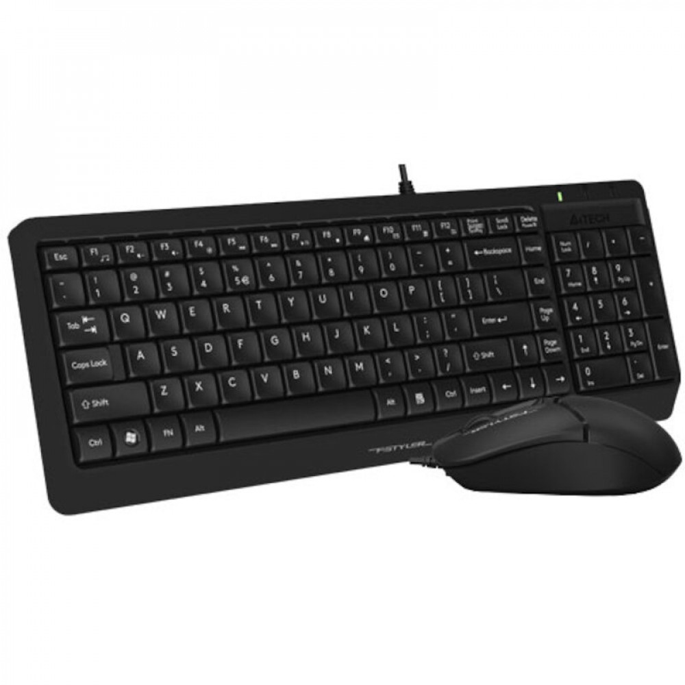 Клавиатура + мышь A4Tech Fstyler F1512S/BLACK — фото товара