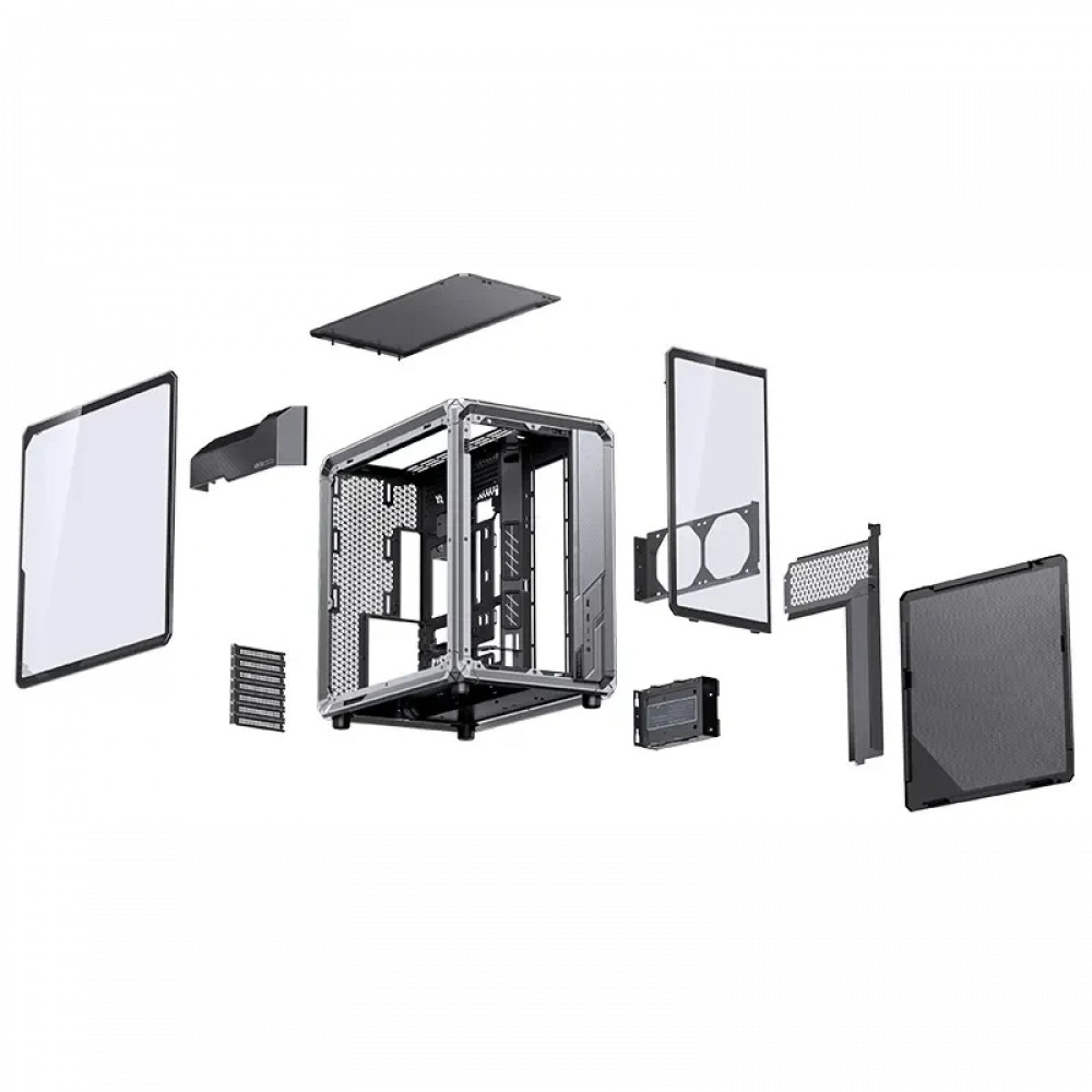 Корпус Jonsbo X400 Pro Gray X400 Pro gray Mid-Tower - миниатюра 5