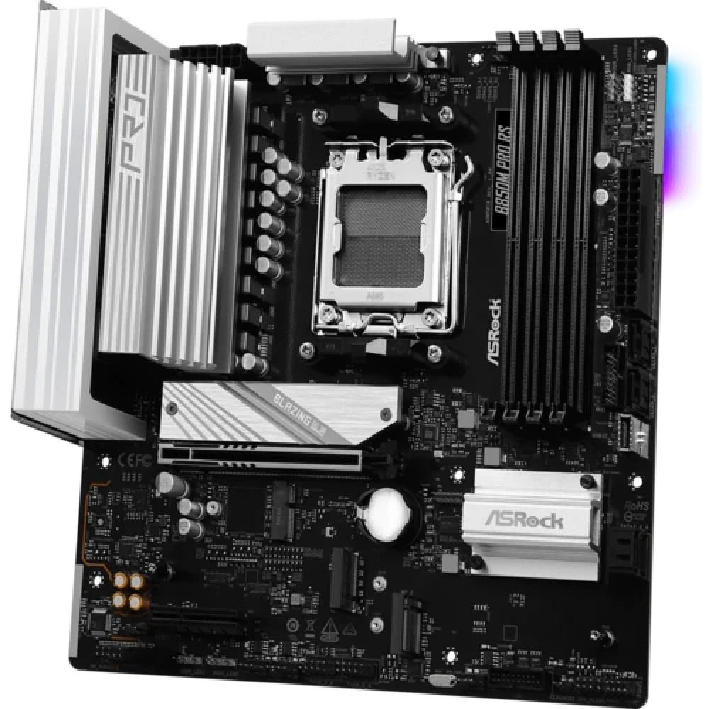 Материнская плата ASRock B850M PRO RS Micro-ATX, AMD AM5 - миниатюра 2