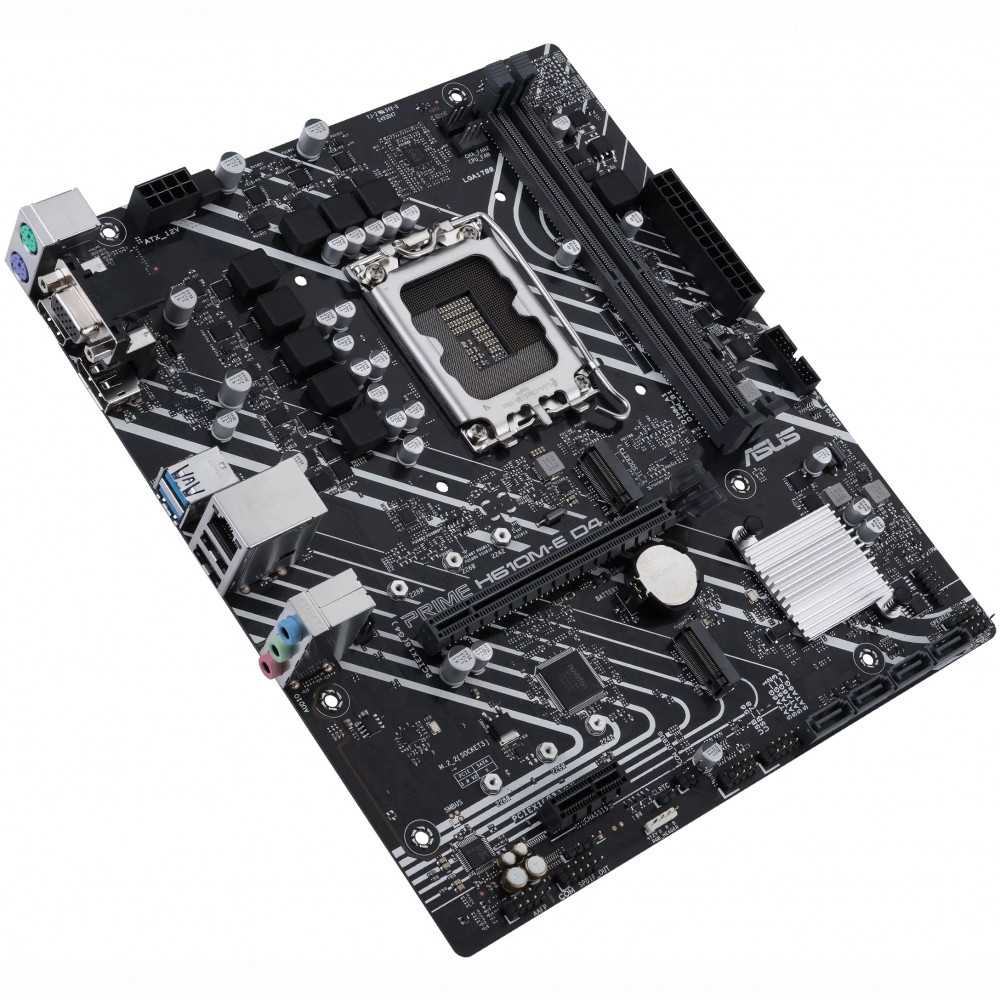 Материнская плата Asus PRIME H610M-E D4-CSM Micro-ATX, LGA 1700 - миниатюра 4