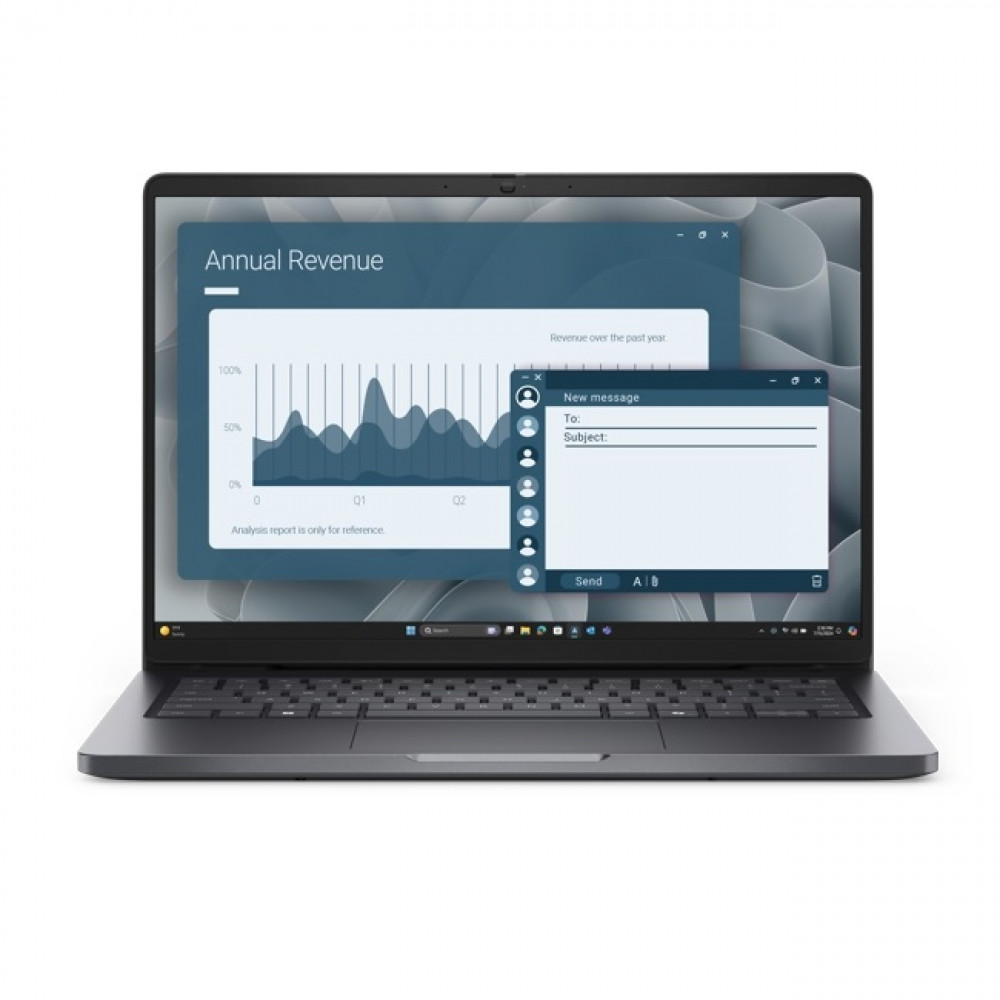 Ноутбук Dell Pro 14 PC14255 210-BQQC_601 14 ", WUXGA 1920x1200 (16:10), AMD, Ryzen AI 5 Pro, 16 Гб, 512 ГБ, Radeon 840M Graphics, Windows 11 Pro - миниатюра 2