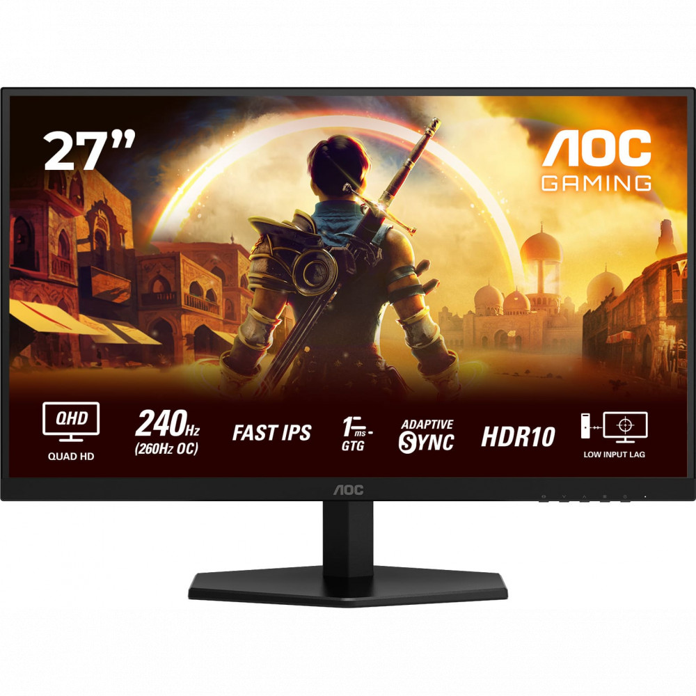 Монитор AOC Q27G42ZE 27 ", IPS, Quad HD 2560x1440 (16:9), 240 Гц — фото товара