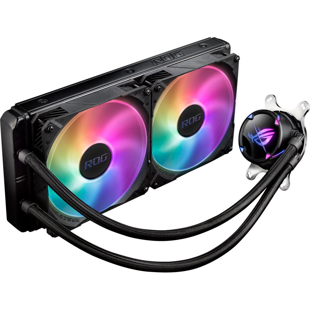 Система охлаждения Asus ROG STRIX LC II 280 ARGB Водяное охлаждение Для процессора — фото товара