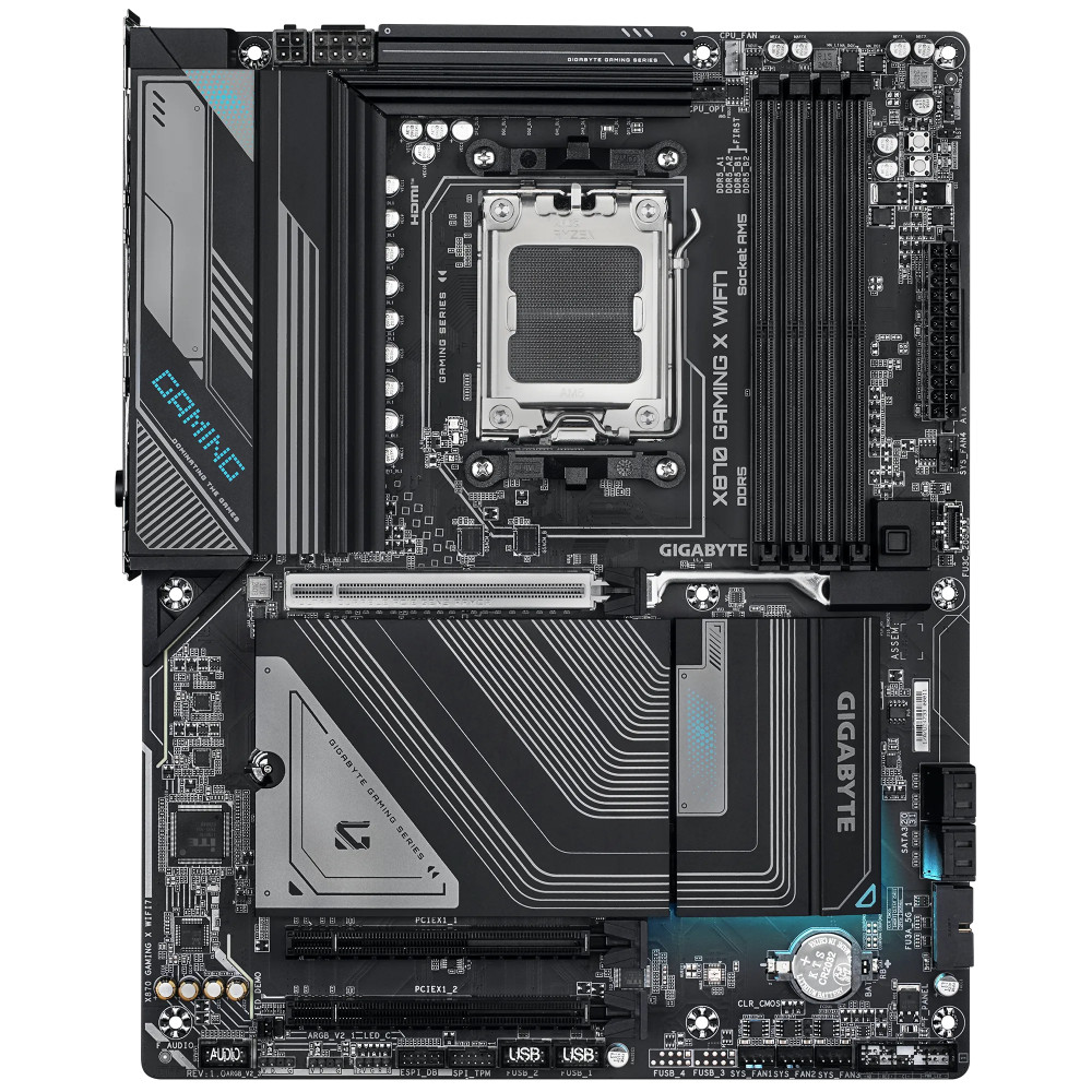 Материнская плата Gigabyte X870 Gaming X WiFi7 X870 GAMING X WIFI7 ATX, AMD AM5 - миниатюра 2