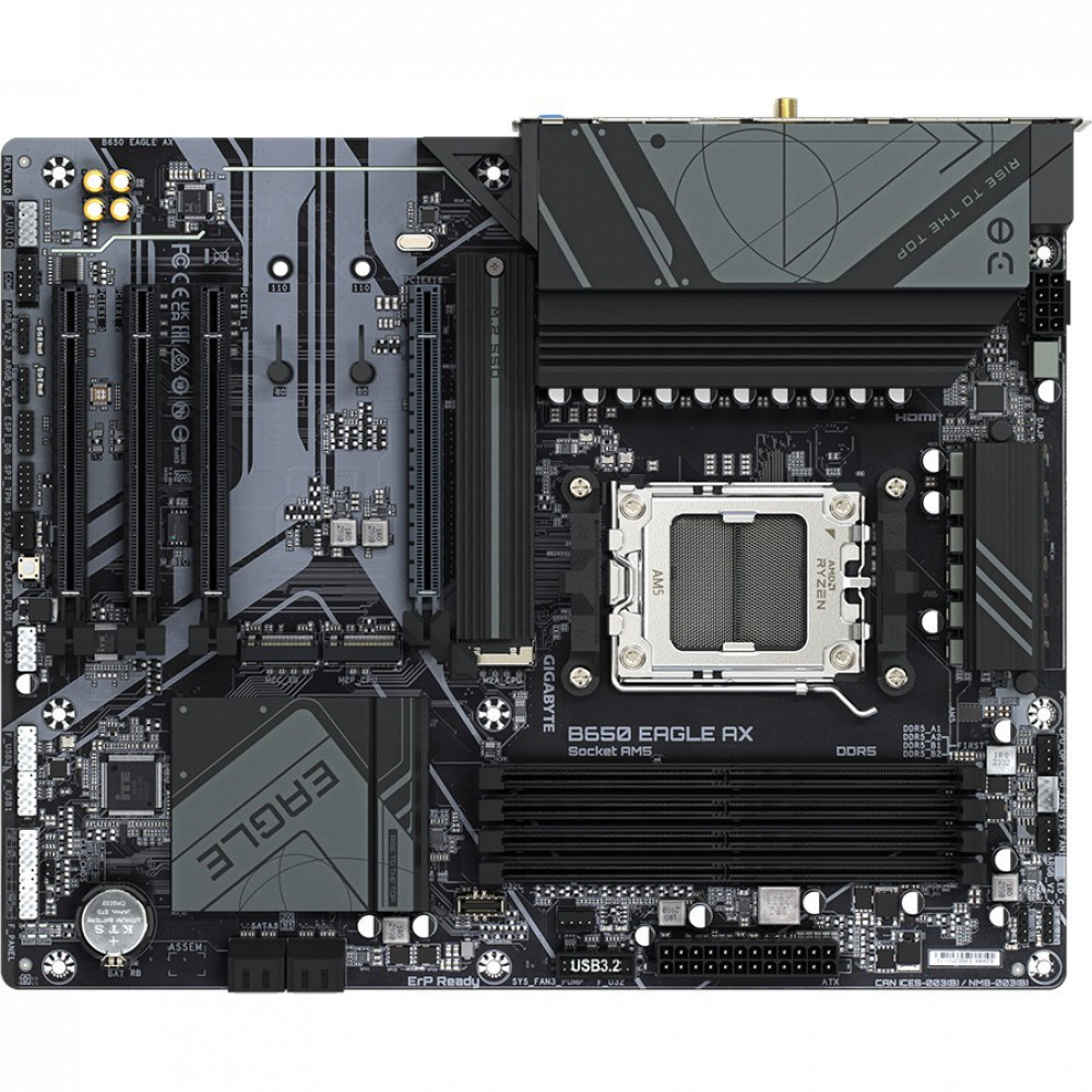 Материнская плата Gigabyte B650 EAGLE AX B650 EAGLE AX (REV 1.0) ATX, AMD AM5 - миниатюра 4