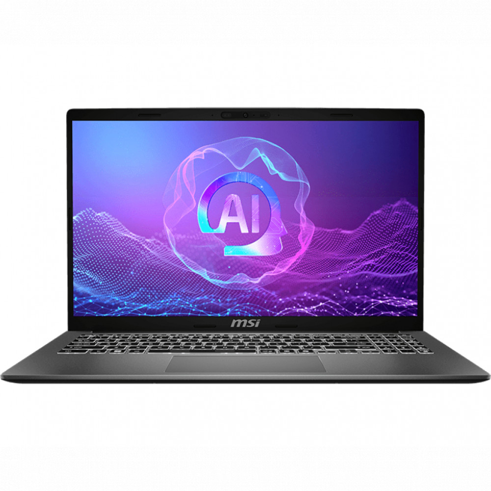Ноутбук MSI Modern A15 AI+ F3HMG-006XBY Platinum Gray 9S7-15SK21-006 15.6 ", FHD 1920x1080 (16:9), AMD, Ryzen AI 5, 16 Гб, 512 ГБ, Intel Graphics — фото товара