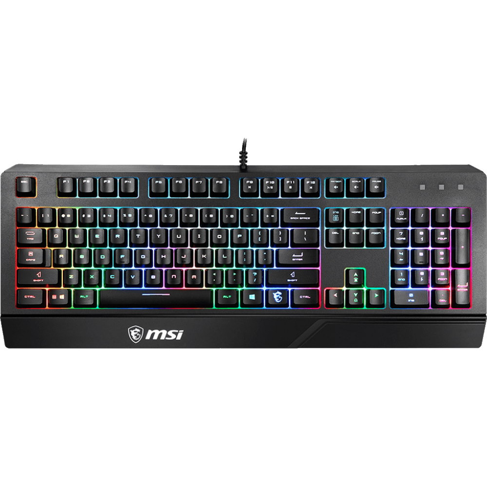 Клавиатура MSI VIGOR GK20 RU Проводная, USB — фото товара