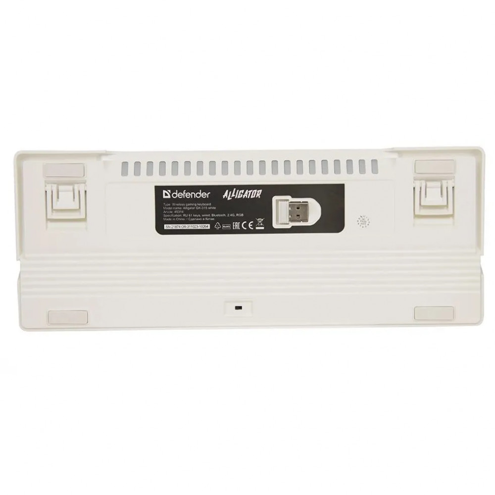 Клавиатура Defender Alligator GK-315 45314 Беспроводная, Bluetooth - миниатюра 3