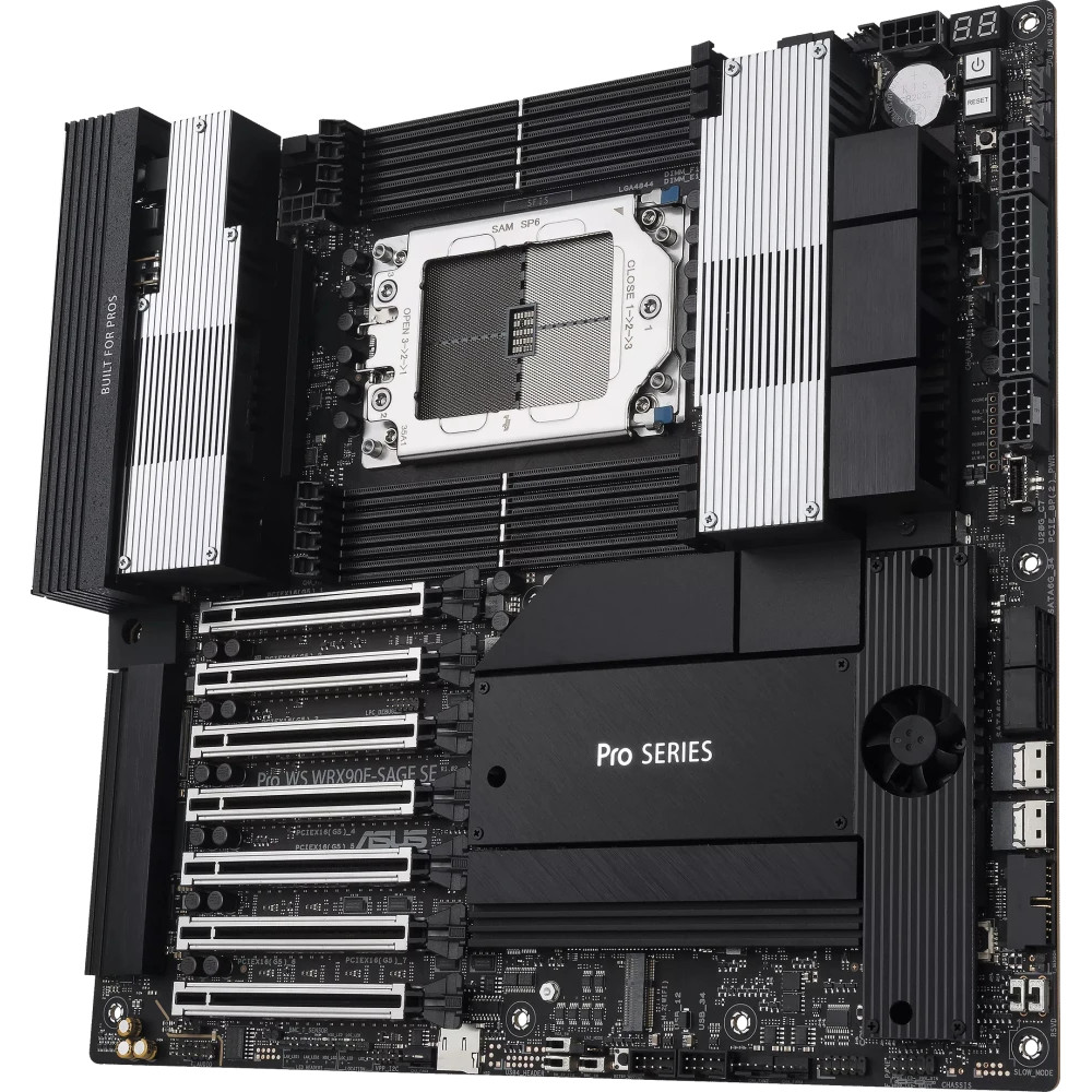 Материнская плата Asus PRO WS WRX90E-SAGE SE 90MB1FW0-M0EAY0 AMD sTR5 - миниатюра 3