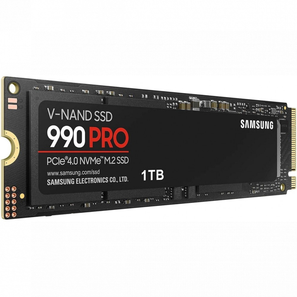 Жесткий диск Samsung 990 PRO MZ-V9P1T0BW SSD (твердотельные), 1 ТБ, M.2, PCIe - миниатюра 3
