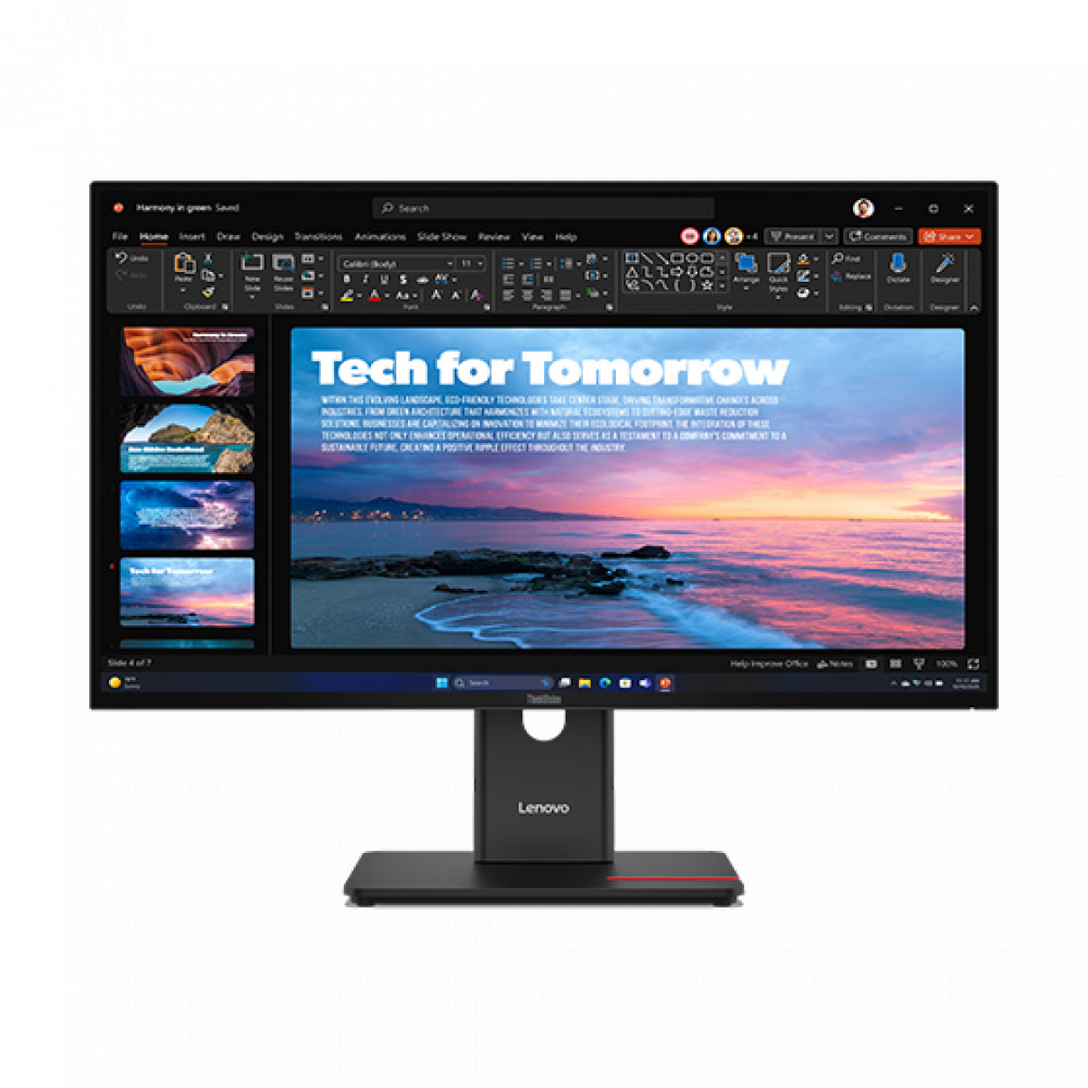 Монитор Lenovo ThinkVision T27QD-40 64AAGAT2UK 27 ", IPS, Quad HD 2560x1440 (16:9), 120 Гц — фото товара