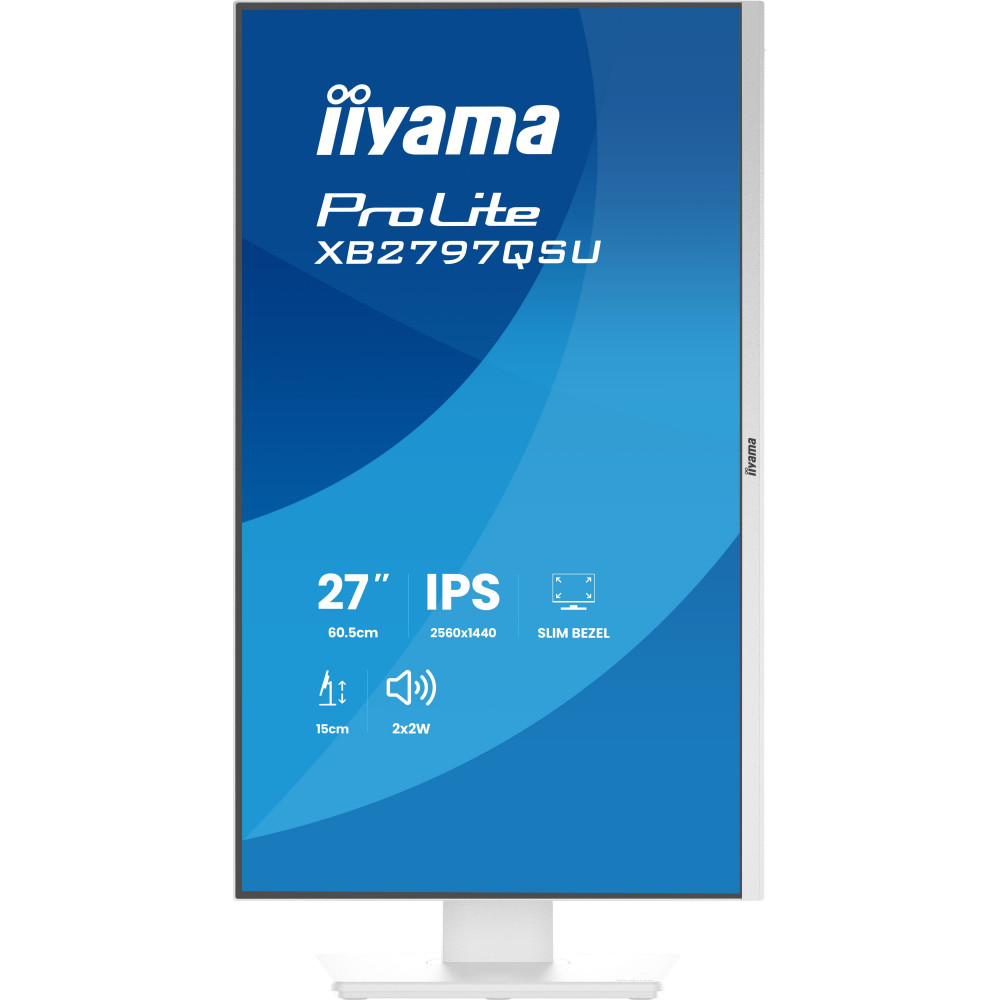Монитор IIYAMA ProLite XB2797QSU-W1 27 ", IPS, Quad HD 2560x1440 (16:9), 75 Гц - миниатюра 3