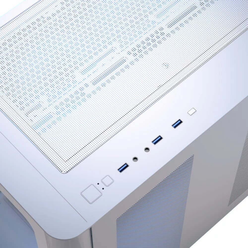 Корпус Aerocool P500C White P500C-G-WT-V1 Mid-Tower - миниатюра 4