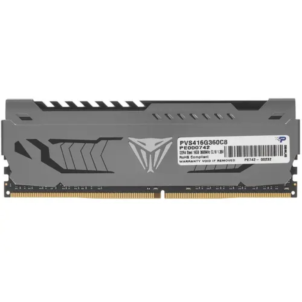 ОЗУ Patriot Viper Steel PVS416G360C8 DIMM, DDR4, 16 Гб, 3600 МГц - миниатюра 2