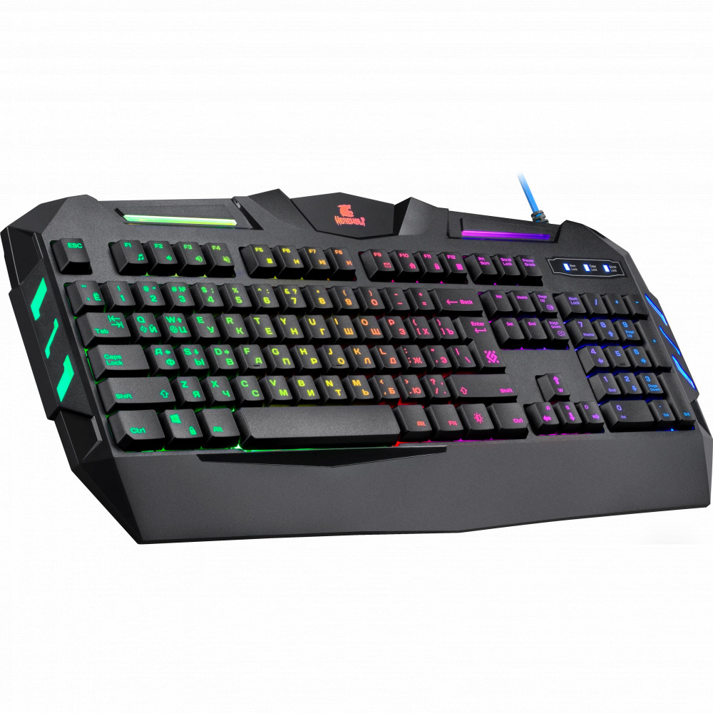 Клавиатура Defender Werewolf GK-120DL 45120 Проводная, USB — фото товара