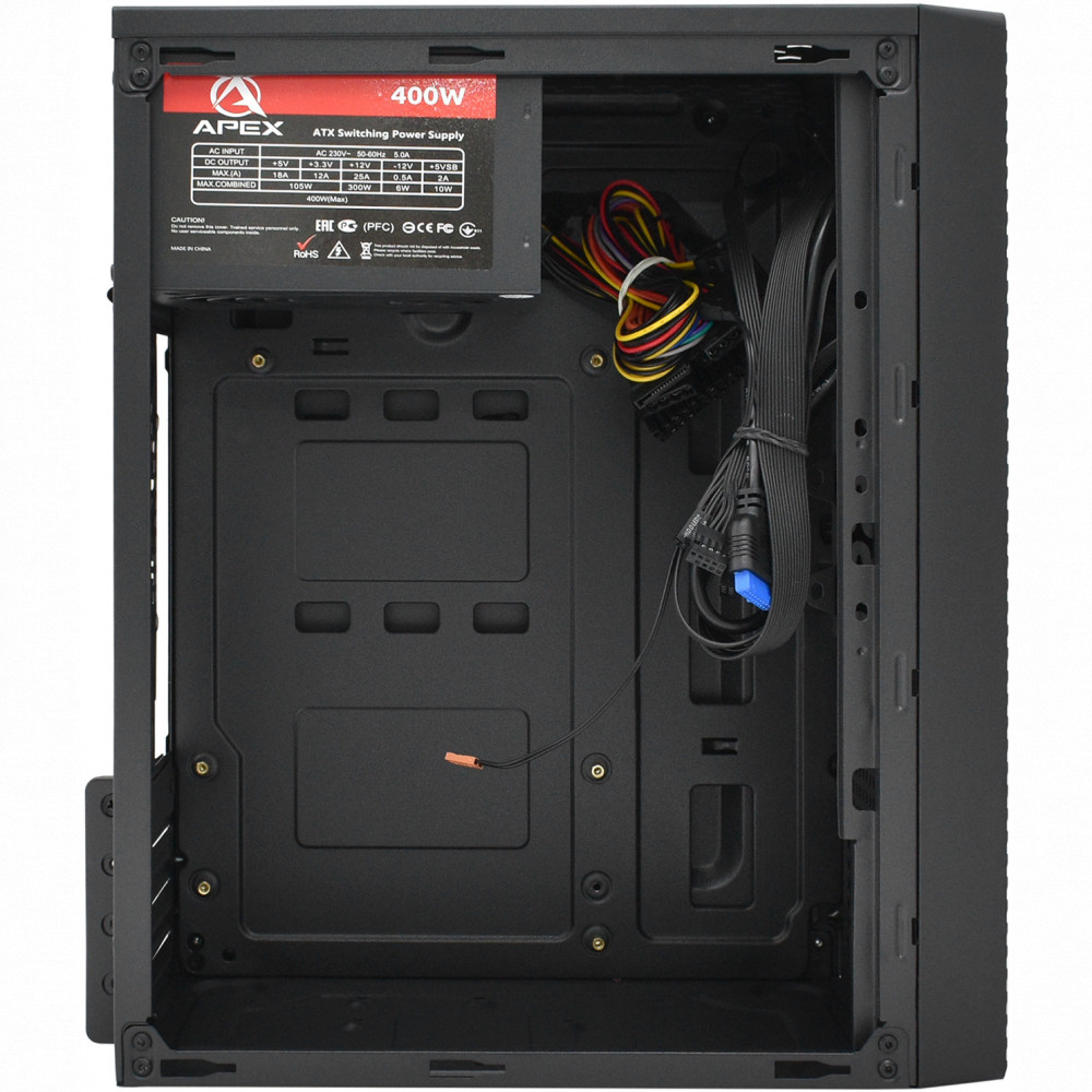 Корпус APEX T04 Black APEX-T04 Mini-Tower - миниатюра 2