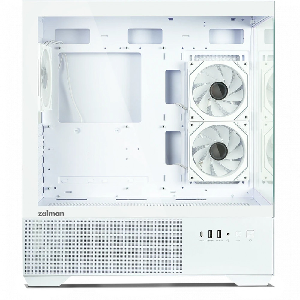 Корпус Zalman Chronix White CHRONIX White Mid-Tower - миниатюра 2