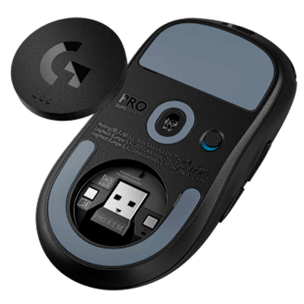 Мышь Logitech PRO X SUPERLIGHT 2 SE Black 910-007554 Игровые, Беспроводная - миниатюра 6