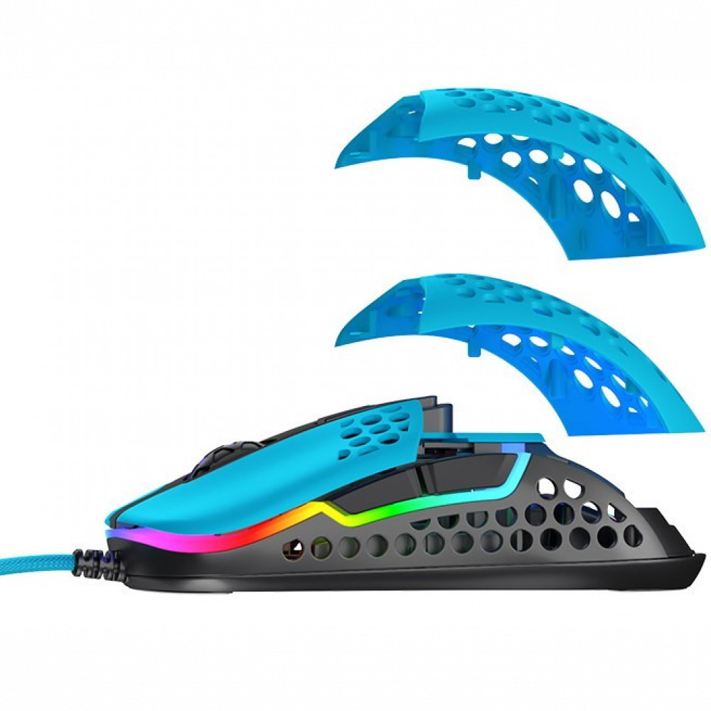 Мышь Xtrfy M42 RGB USB Miami Blue XG-M42-RGB-BLUE Игровые, Проводная - миниатюра 5