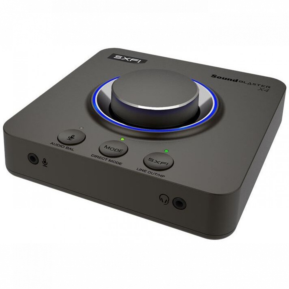 Звуковые карты Creative Blaster X4 70SB181500000 - миниатюра 2