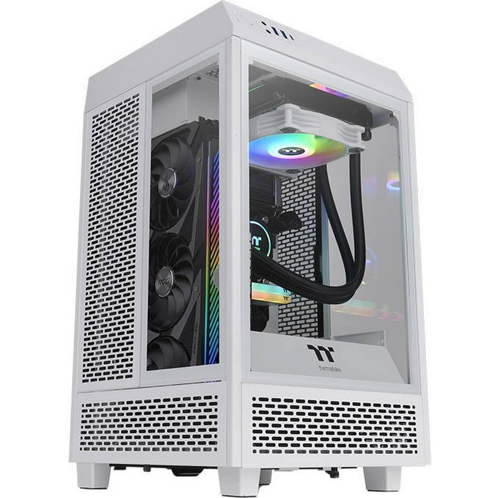 Корпус Thermaltake The Tower 100 Snow CA-1R3-00S6WN-00 Mini-Tower — фото товара