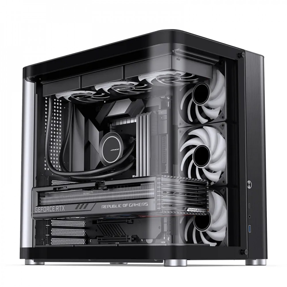 Корпус Jonsbo TK-2 Black Mid-Tower — фото товара