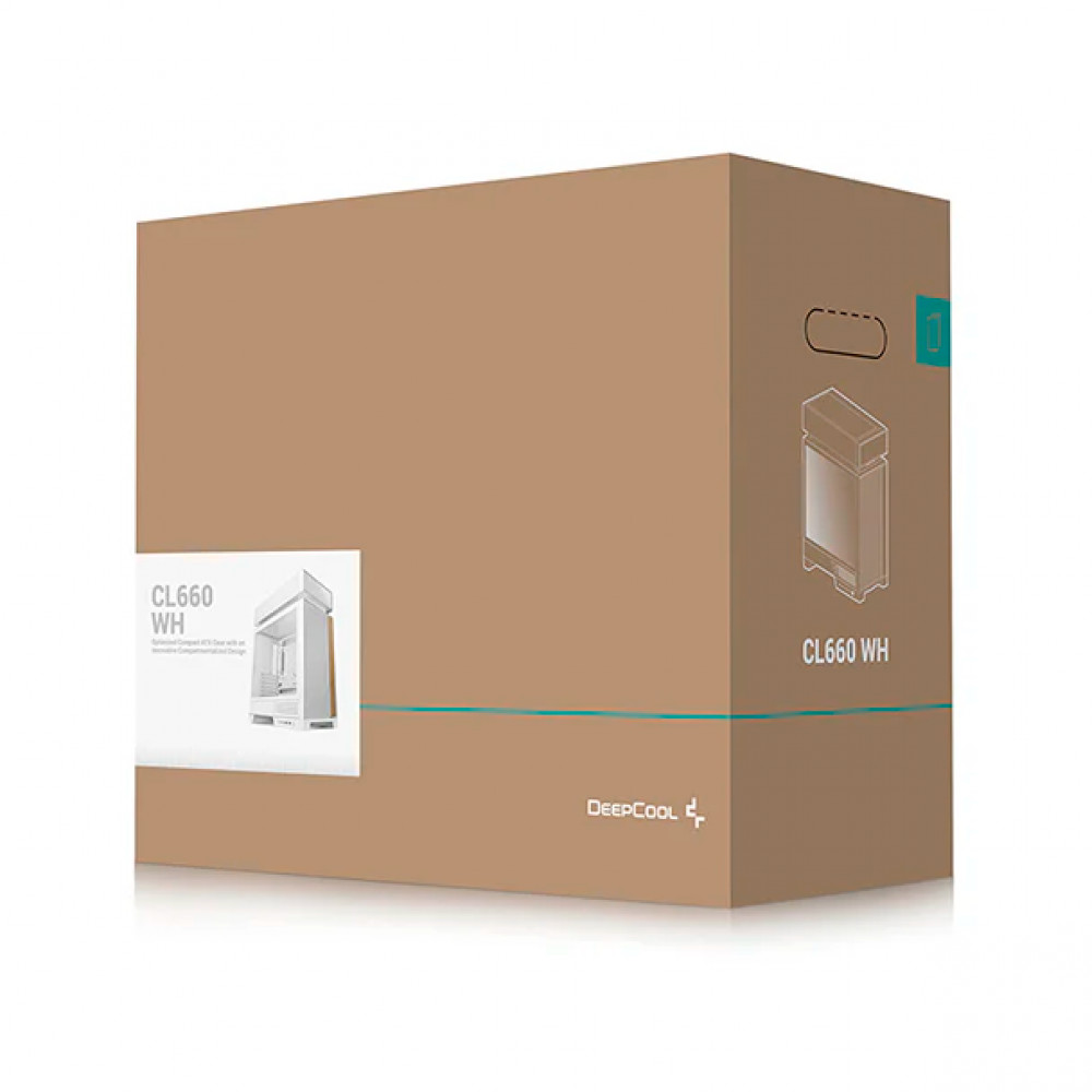 Корпус Deepcool CL660, R-CL660-WHNNA0-G-1 Mid-Tower - миниатюра 5