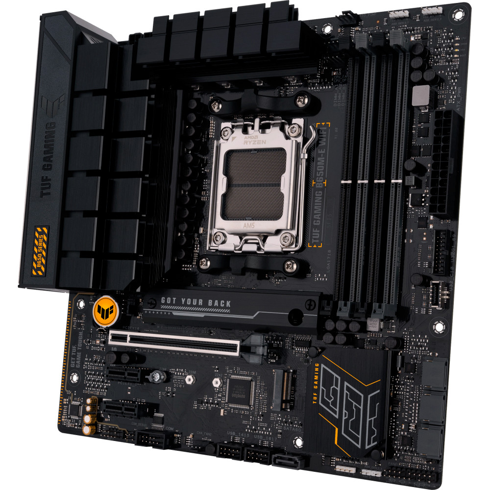 Материнская плата Asus TUF GAMING B650M-E WIFI Micro-ATX, AMD AM5 - миниатюра 3