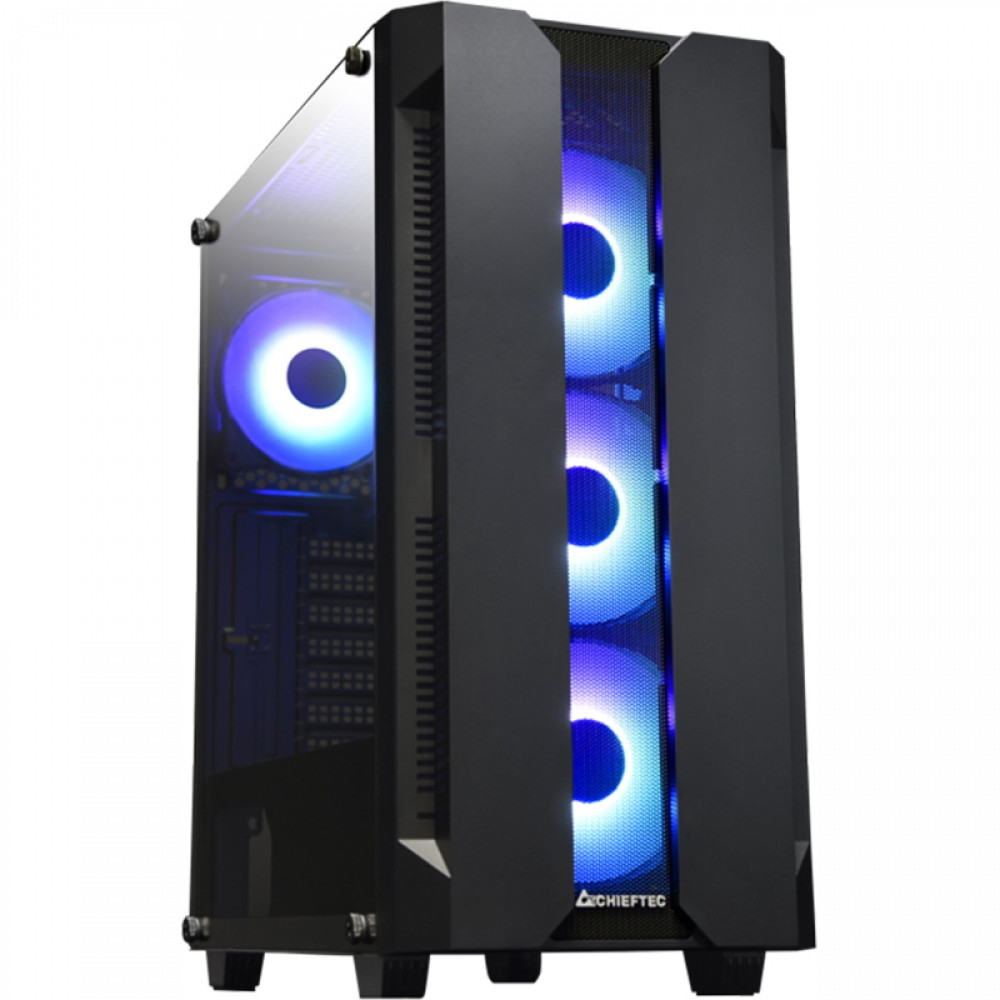 Корпус 2E Gaming Hunter Tempered Glass Edition GS-01B-OP Mid-Tower — фото товара