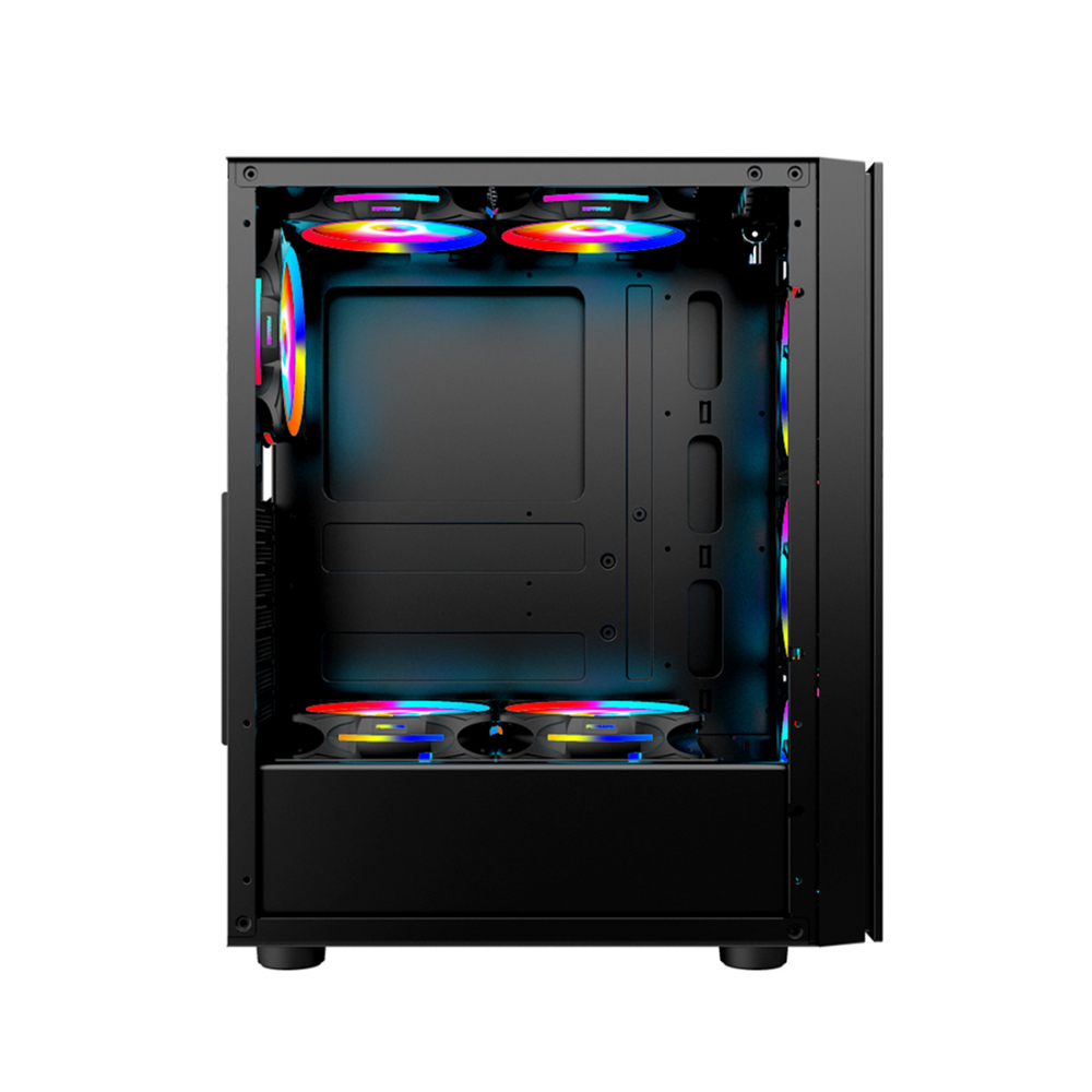 Корпус 1STPLAYER B7-BK-4M3C4 Mid-Tower - миниатюра 3