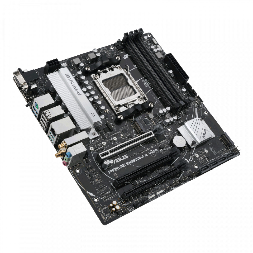 Материнская плата Asus Prime B650M-A WiFi 90MB1C00-M0EAY0 Micro-ATX, AMD AM5 - миниатюра 3