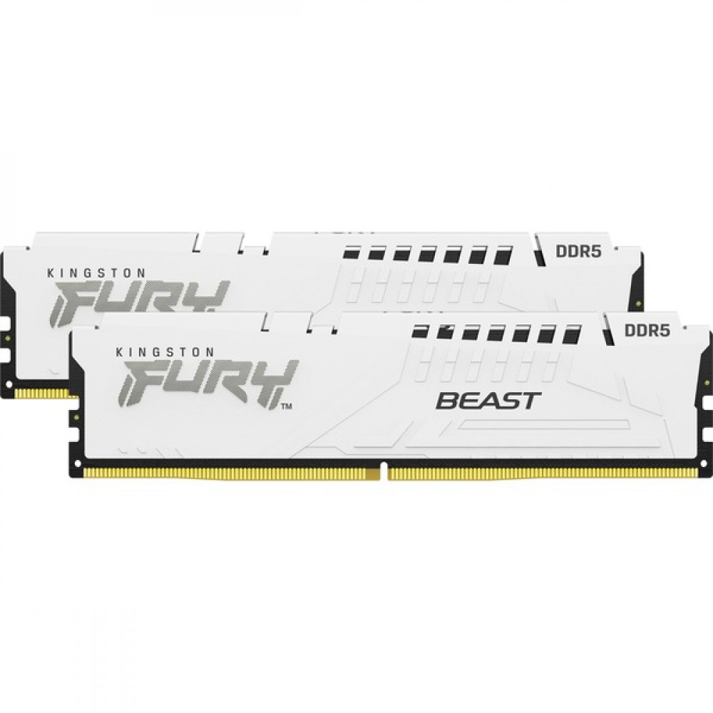 ОЗУ Kingston Beast White KF556C36BWEK2-64 DIMM, DDR5, 64 Гб (2 х 32 Гб), 5200 МГц - миниатюра 2
