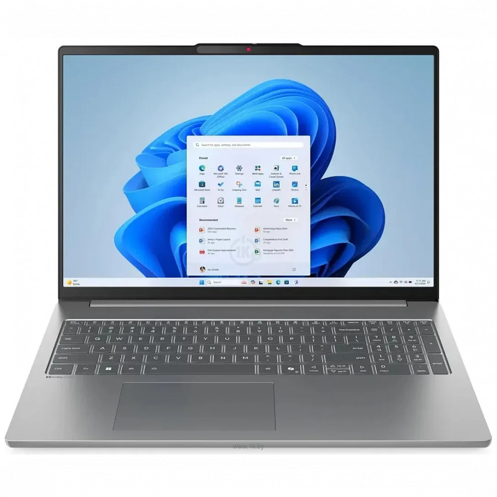 Ноутбук Lenovo IdeaPad Slim 5 16AKP10 83HY000CRK 16 ", WQXGA+ 2880x1800 (16:10), AMD, Ryzen AI 5, 16 Гб, 512 ГБ, Radeon 840M Graphics - миниатюра 2