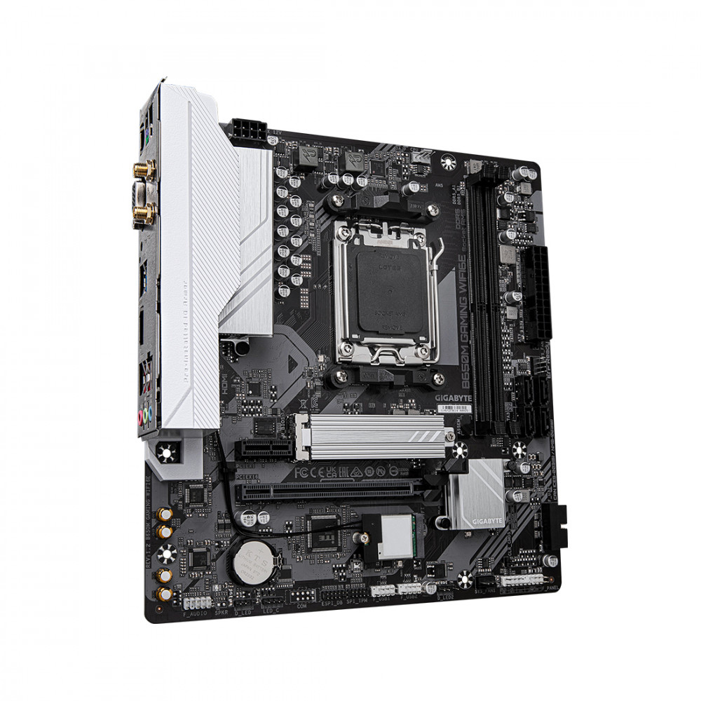 Материнская плата Gigabyte B650M GAMING PLUS WIFI B650M GAMING PLUS WF Micro-ATX, AMD AM5 - миниатюра 3