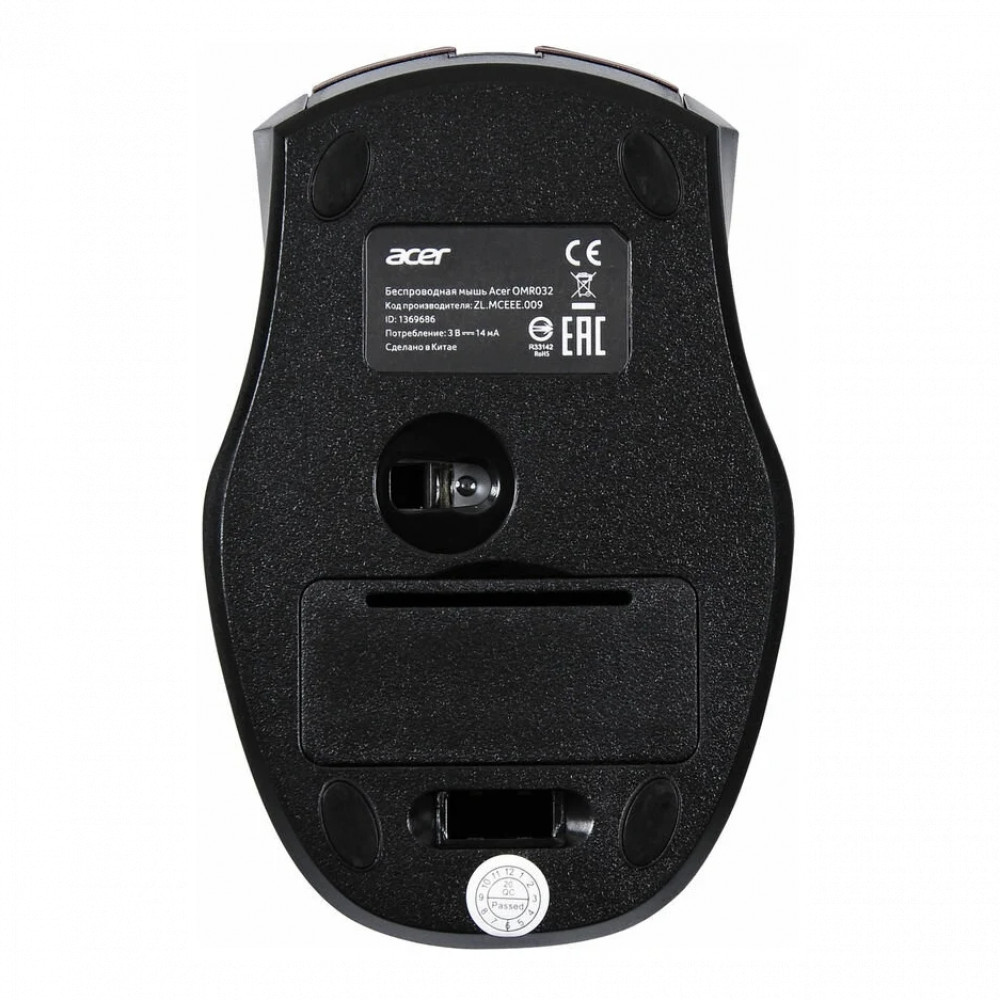Мышь Acer OMR032 ZL.MCEEE.009 Бюджетные, Беспроводная - миниатюра 2