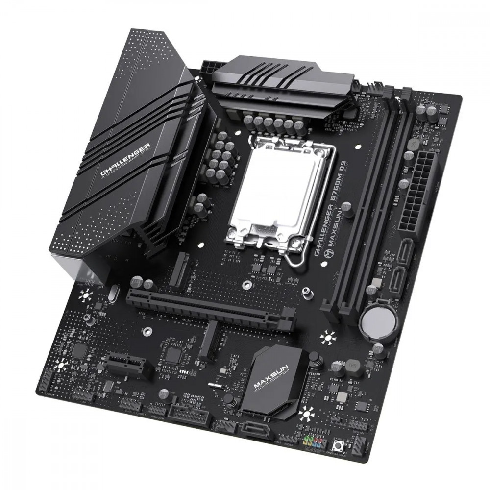 Материнская плата Maxsun Challenger B760M D5 WIFI 6940709660386 Micro-ATX, LGA 1700 - миниатюра 4