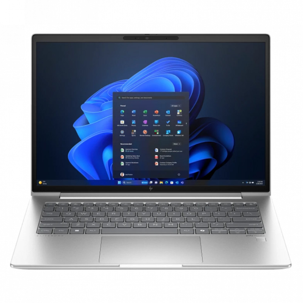 Ноутбук HP EliteBook 640 G11 A23E2EA 14 ", WUXGA 1920x1200 (16:10), Intel, Core Ultra 7, 16 Гб, 512 ГБ, Intel Graphics - миниатюра 2