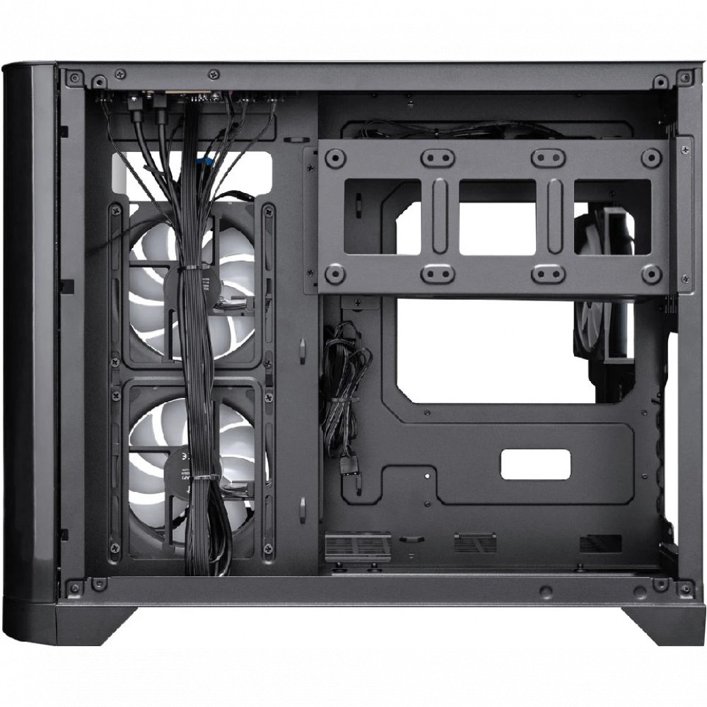 Корпус 1STPLAYER UView UV6 ARGB Black UV6-BK-2FC7R-1FC7 Mini-Tower - миниатюра 5