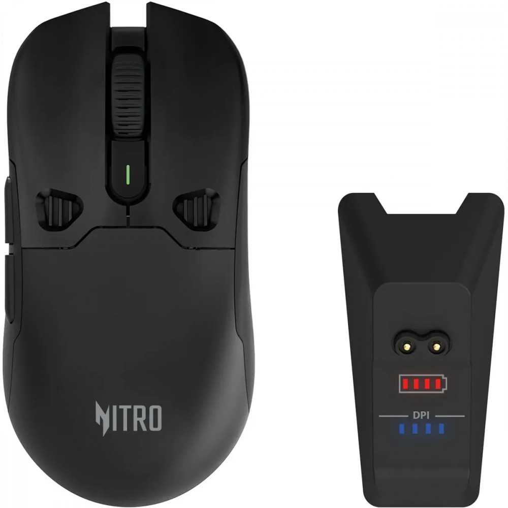 Мышь Acer Nitro OMR404 Черный ZL.MCEEE.02T Игровые, Беспроводная — фото товара