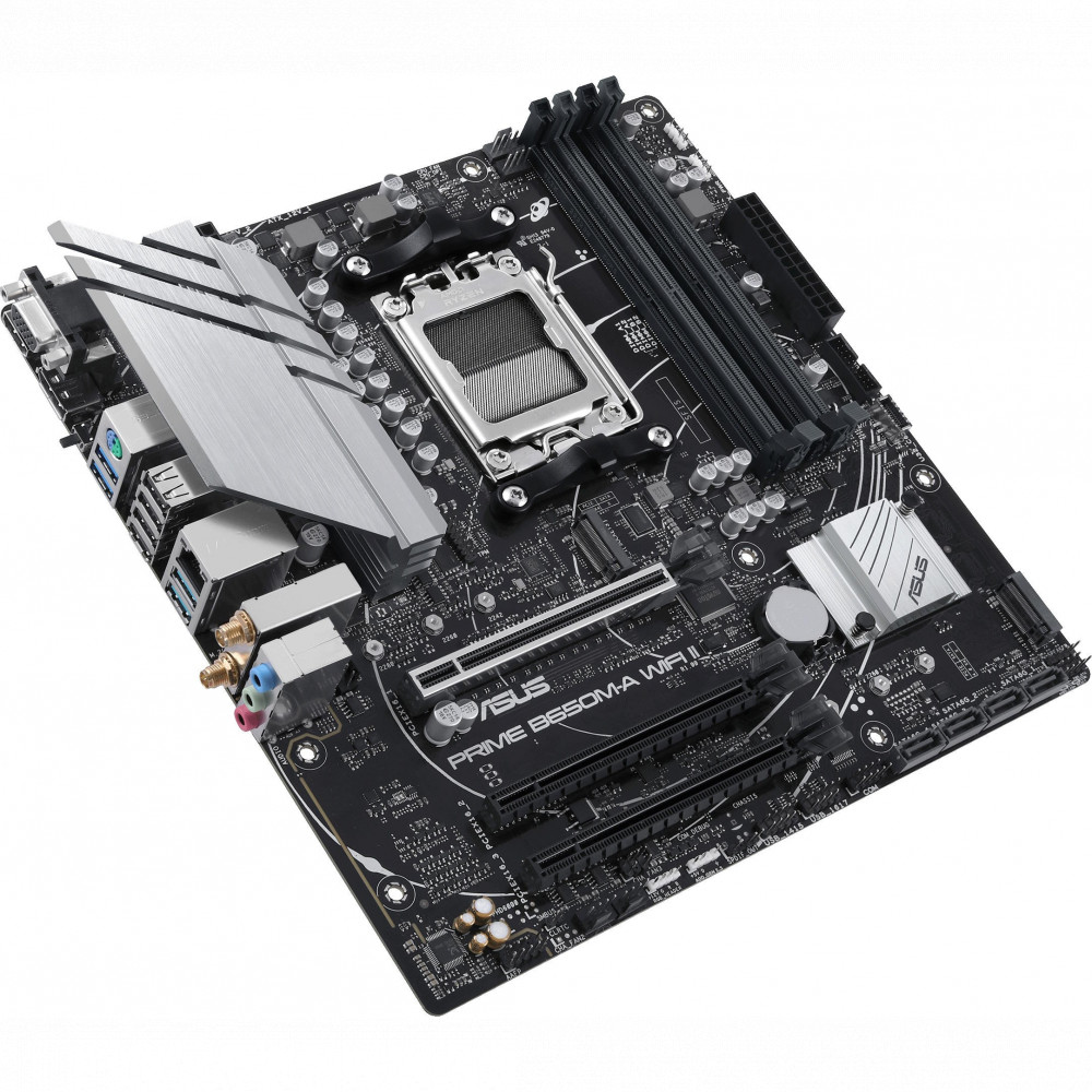 Материнская плата Asus PRIME B650M-A WIFI II Micro-ATX, AMD AM5 - миниатюра 4
