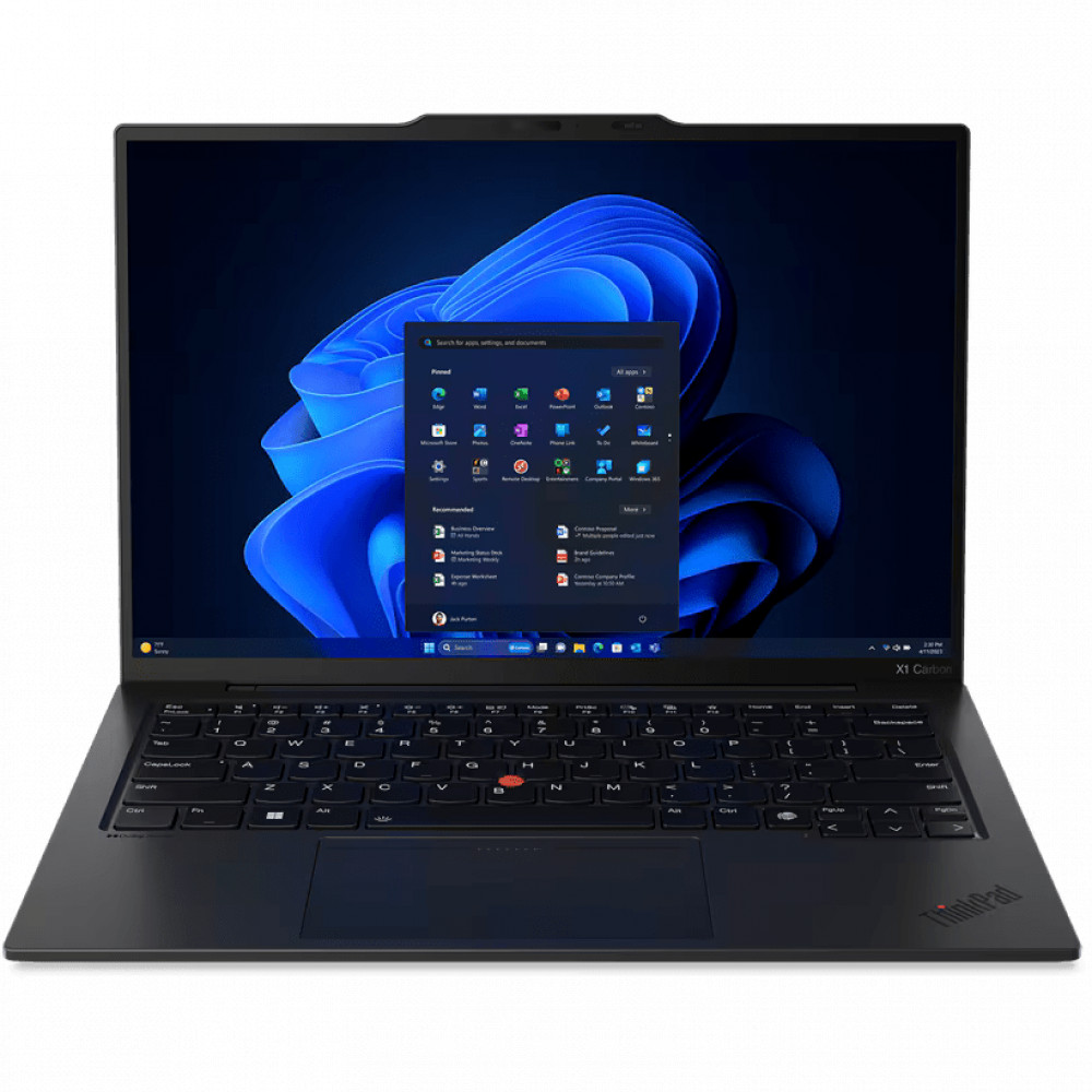 Ноутбук Lenovo ThinkPad X1 Carbon Gen 12 21KC0000CD_PRO 14 ", WQXGA+ 2880x1800 (16:10), Intel, Core Ultra 7, 32 Гб, 1 ТБ, Intel Graphics, Windows 11 Pro - миниатюра 2