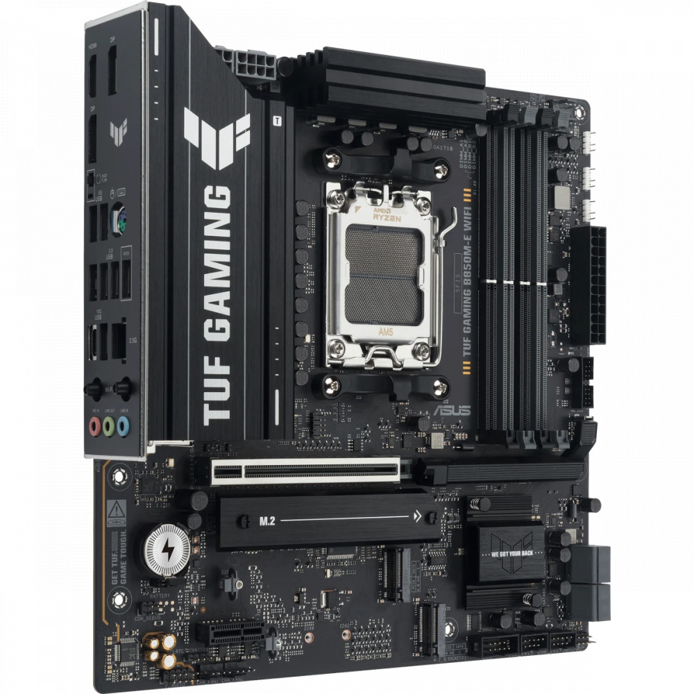 Материнская плата Asus TUF GAMING B850M-E WIFI Micro-ATX, AMD AM5 - миниатюра 2