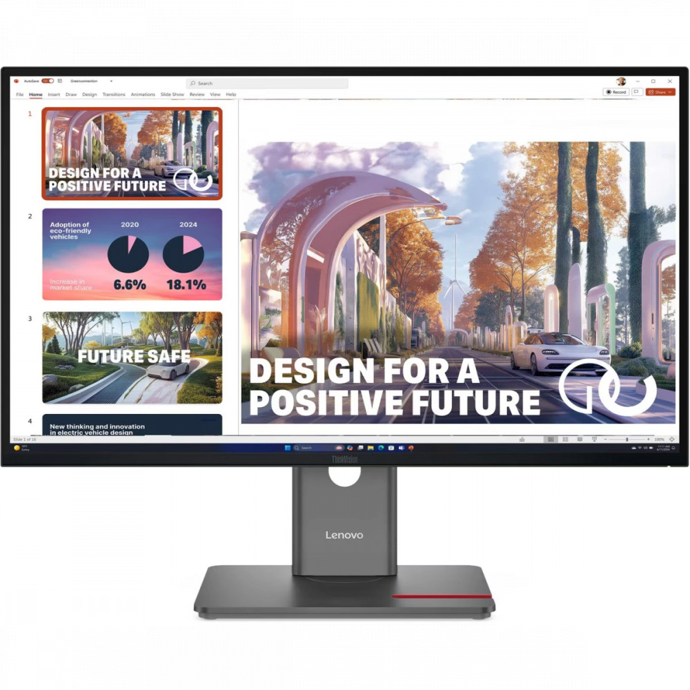 Монитор Lenovo ThinkVision P27QD-40 64B3GAT2UK 27 ", IPS, Quad HD 2560x1440 (16:9), 120 Гц — фото товара