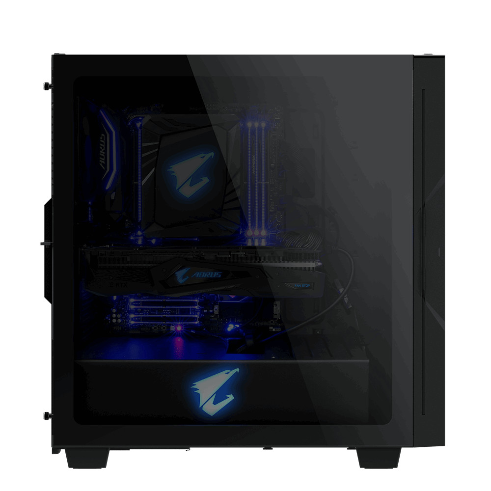 Корпус Gigabyte AORUS C300 GLASS GB-AC300G - миниатюра 3