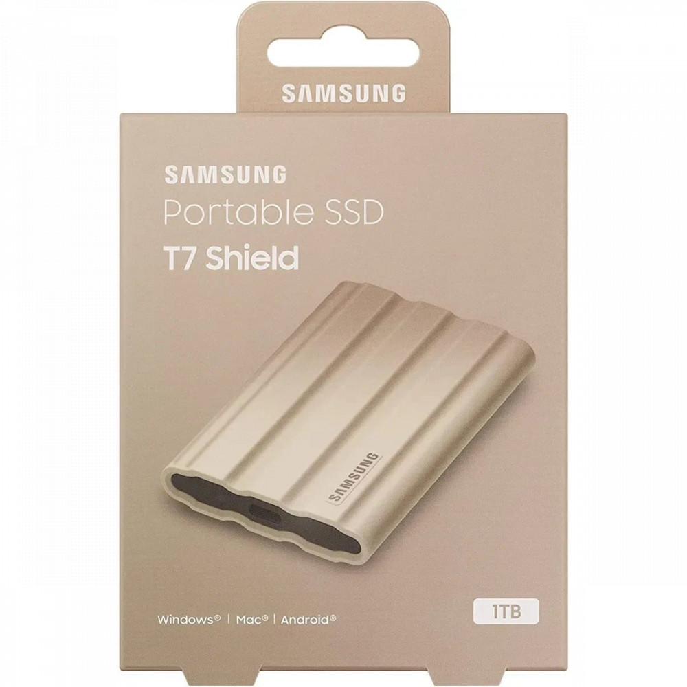 Внешние накопители Samsung External SSD T7 Shield MU-PE1T0K/WW 1 ТБ - миниатюра 4
