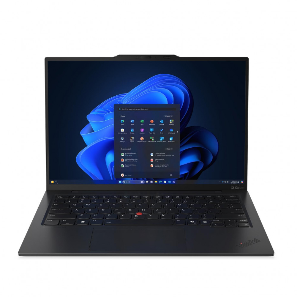 Ноутбук Lenovo Thinkpad X1 Carbon G13 21NX00F8FW 14 ", WUXGA 1920x1200 (16:10), Intel, Core Ultra 7, 32 Гб, 1 ТБ, Intel Graphics, Windows 11 Pro — фото товара