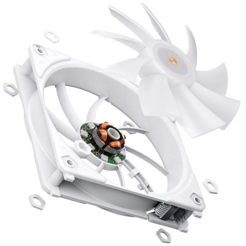 Система охлаждения Jonsbo ZF-120 White (3 in 1) ZF-120(3 in 1) Для системного блока - миниатюра 4